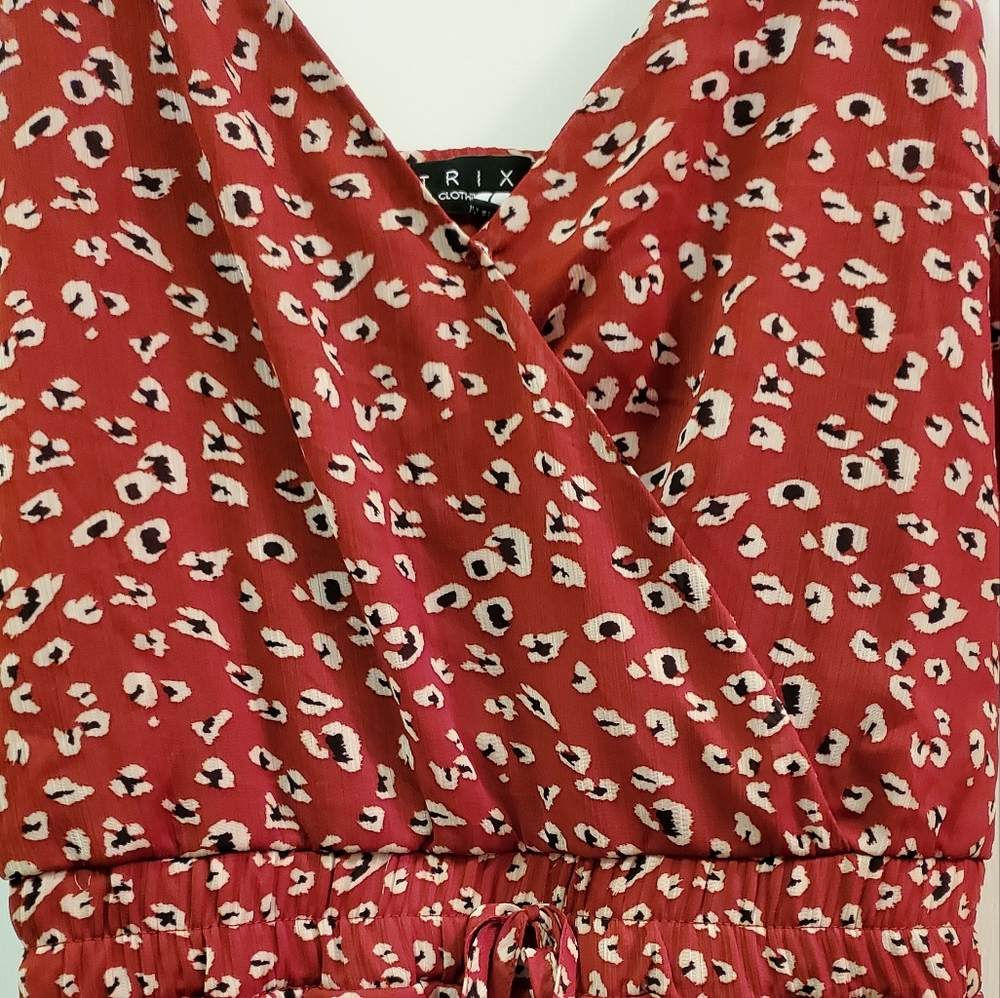 Leopard Print Romper - image 6